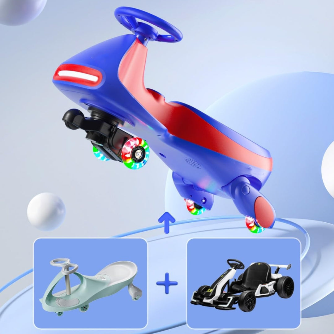 Electric Wiggle Car with Pedal