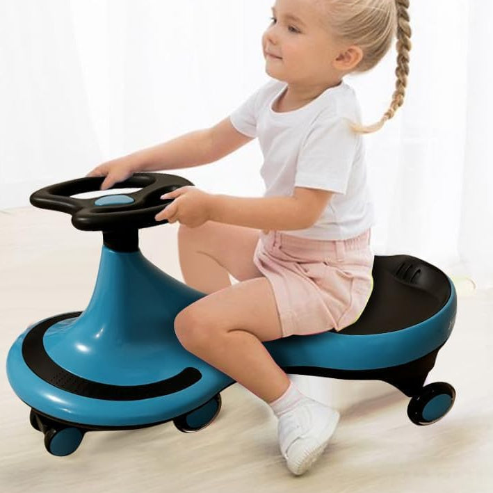 Swing Car, LED Flashing Wheels