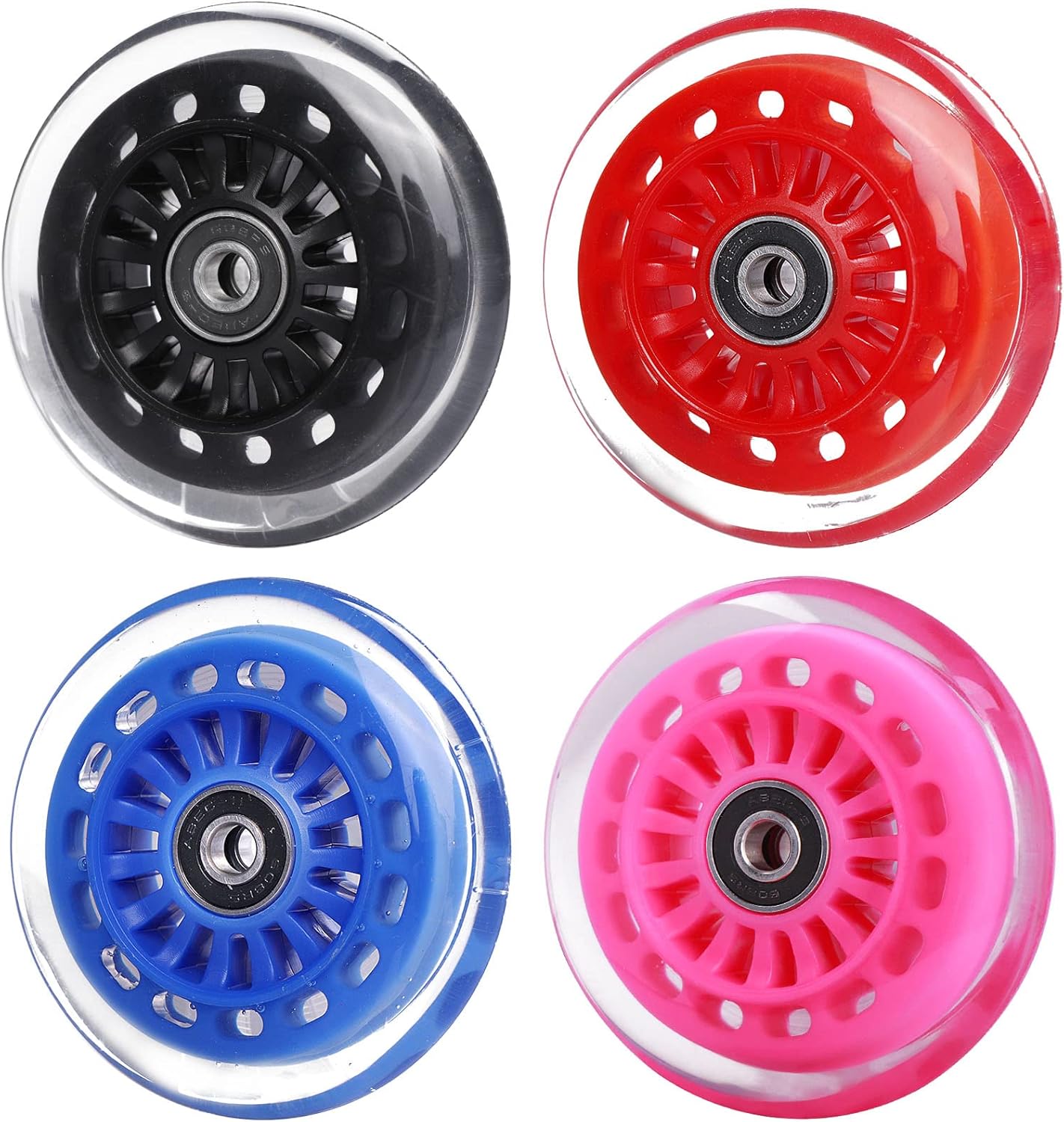 90mm Wiggle Car Polyurethane Replacement Wheels Set