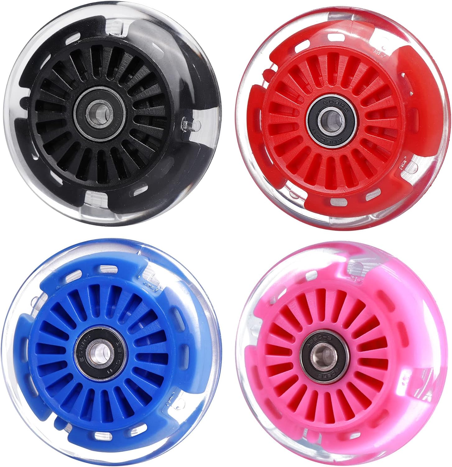 90mm Wiggle Car Polyurethane Replacement Wheels Set