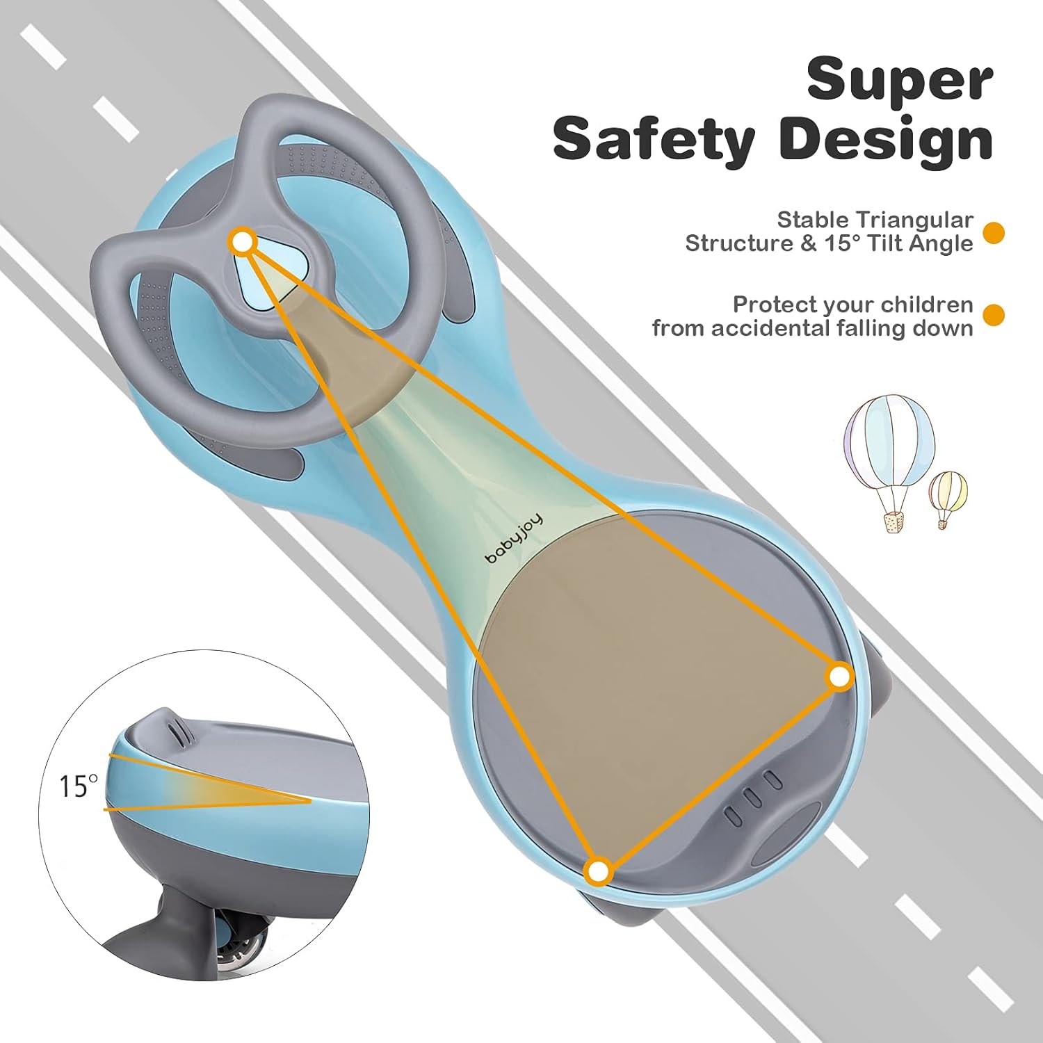  2 in 1 Wiggle Car